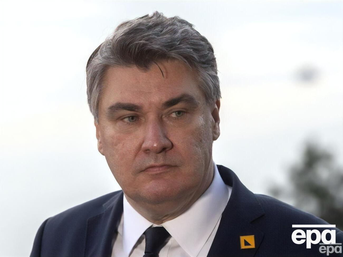 Хорватія не бере участі у війні з Росією, заявив президент країни