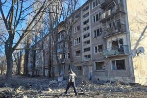 Российские войска 27 января обстреляли Часов Яр Донецкой области