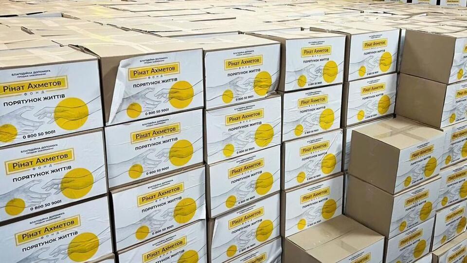 Від початку повномасштабної війни Фонд передав майже 157 тис. наборів для жителів Донецької області й тимчасово евакуйованих із регіону