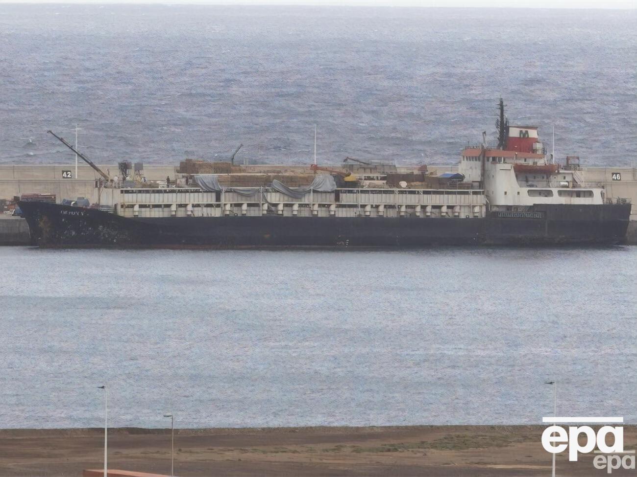 Судно шло из Латинской Америки