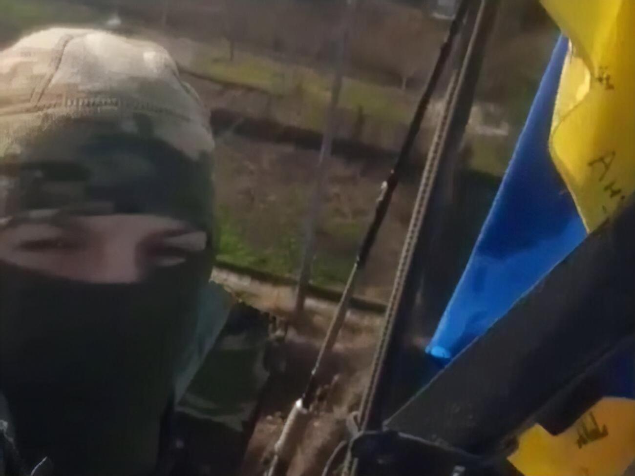 Військові показали відео з острова в Херсонській області