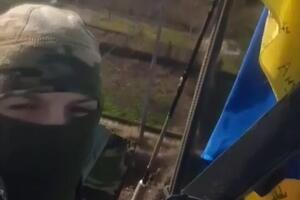 Военные показали видео с острова в Херсонской области