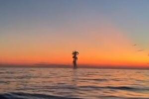 Міну контрольовано підірвали у морі