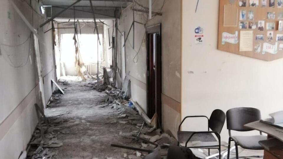 Унаслідок серії обстрілів 29 січня було пошкоджено обласну лікарню