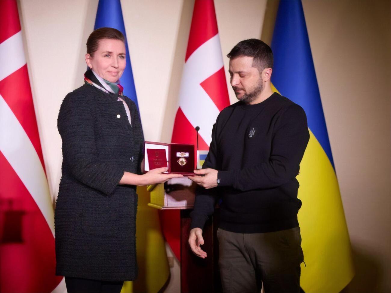 Зеленский &ndash;&nbsp;Фредериксен: Украина всегда будет благодарна вашему прекрасному, сильному и мощному государству, вашей команде и вам лично за принципиальную поддержку в это сложное время