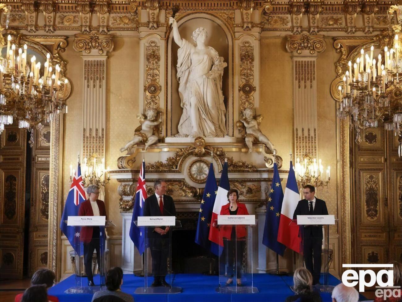 В Париже состоялись франко-австралийские консультации на уровне министров иностранных дел и обороны
