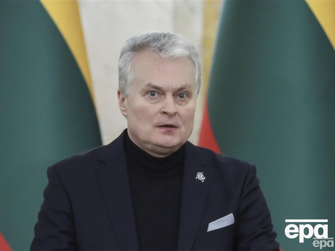 Науседа:&nbsp;Иногда у меня создается впечатление, что "красные линии" проведены не нами, а террористическим государством Россия