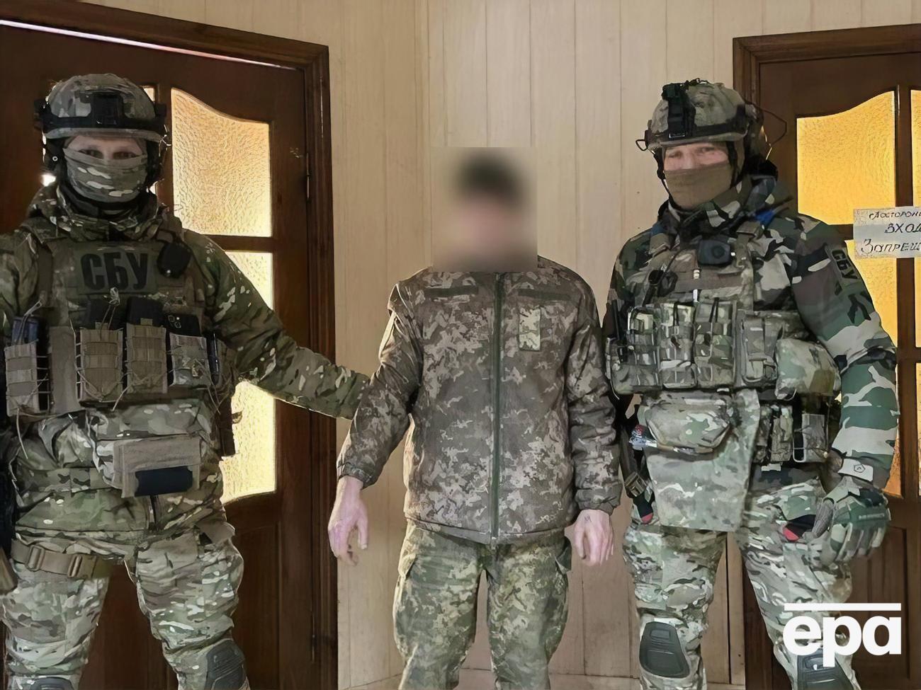 В СБУ заявляют, что один из задержанных сообщал данные об украинских военных россиянам