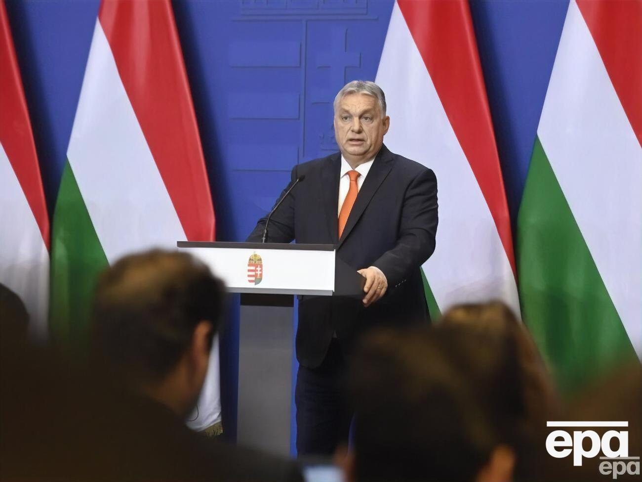 Орбан заявлял, что&nbsp;РФ не может допустить, чтобы Украина вошла в НАТО