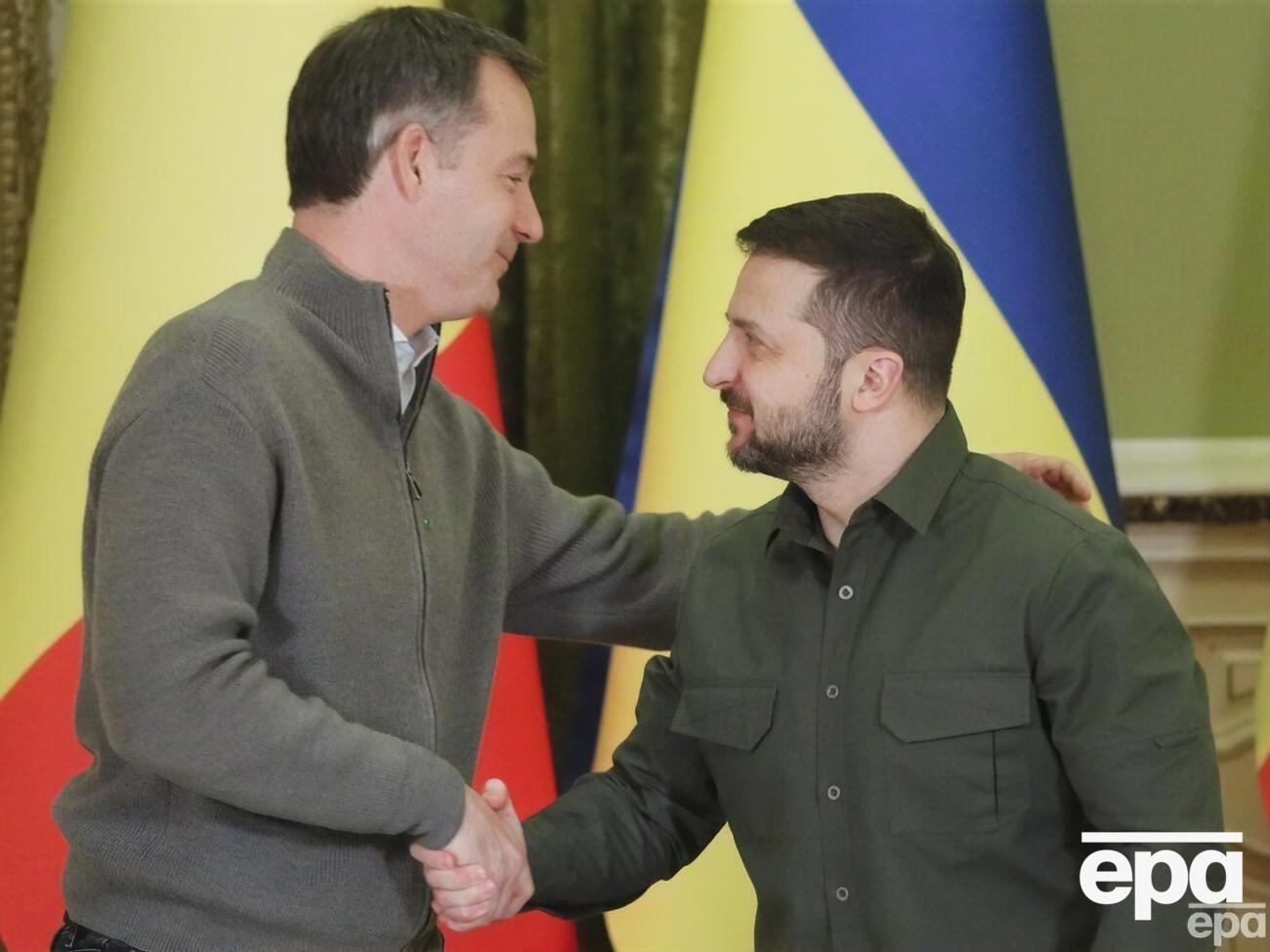 Де Кроо (на фото слева) назвал разговор с Зеленским продуктивным