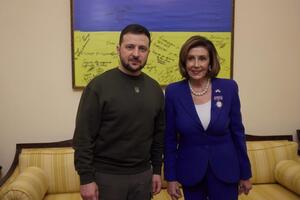 Зеленский отметил лидерство Пелоси в принятии решений Конгресса США о помощи Украине