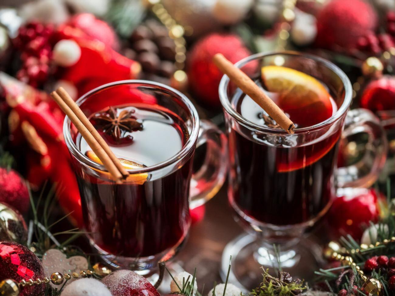 Глинтвейн пьют горячим