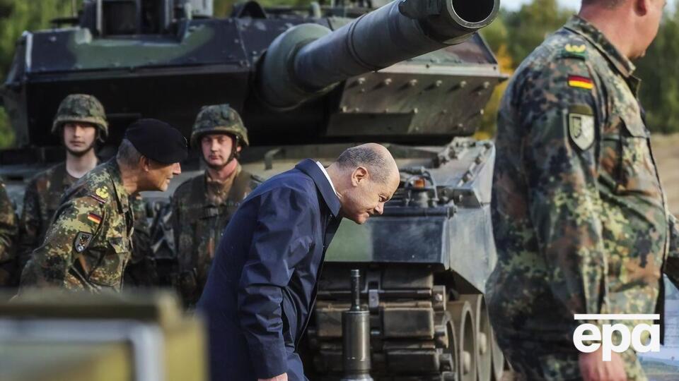 Канцлер Германии Шольц ранее заявлял, что Leopard Украина не получит