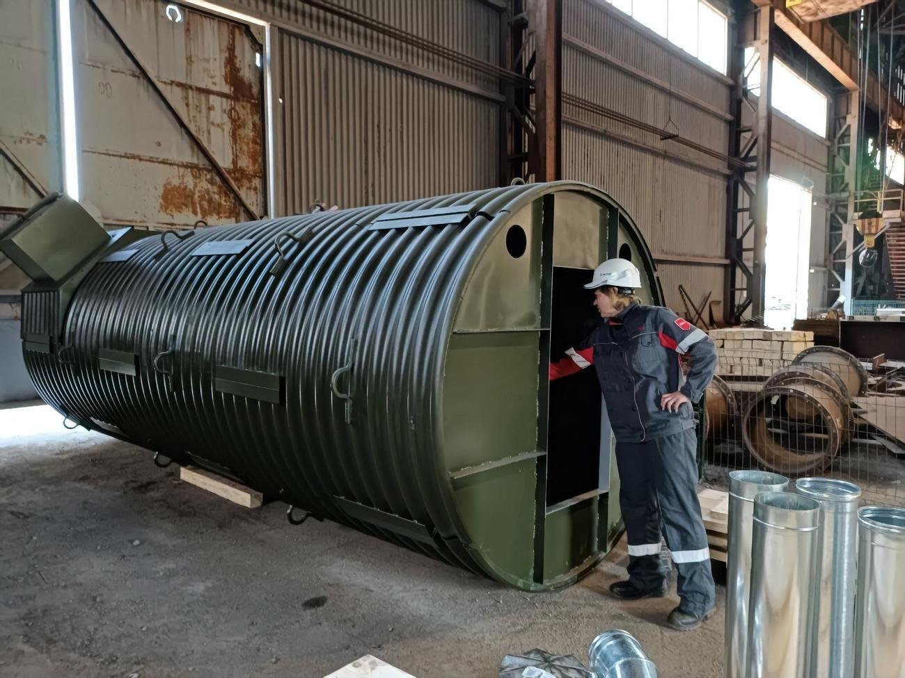"Метинвест" выпускает в том числе специальные укрытия для военных