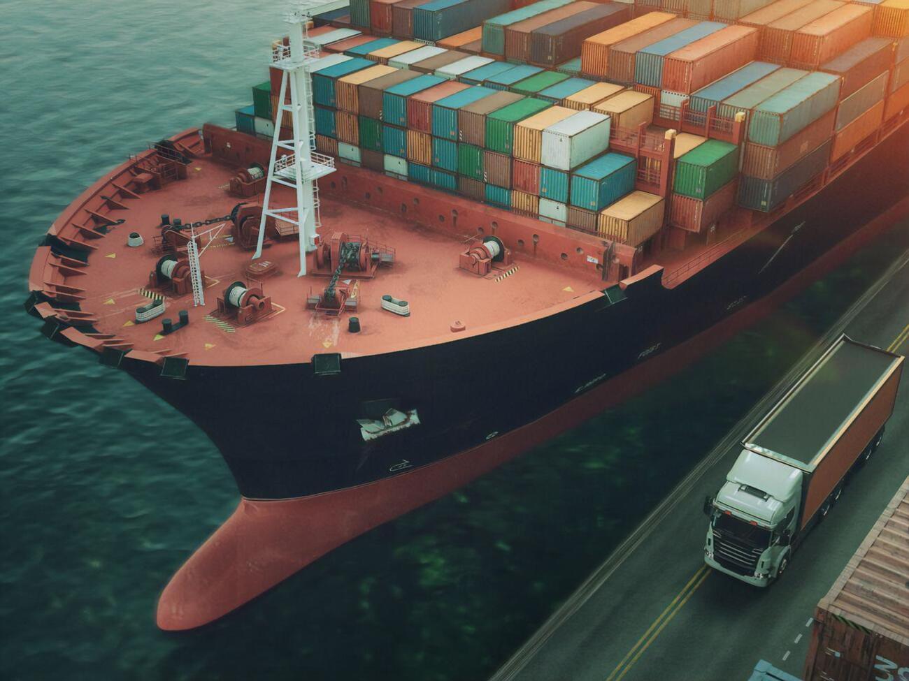 Український експорт морським шляхом скоротився на 55% 2022 року