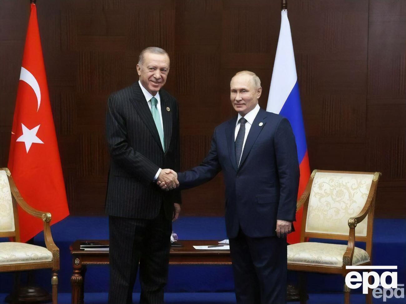 Ердоган обговорив із Путіним Україну та Сирію