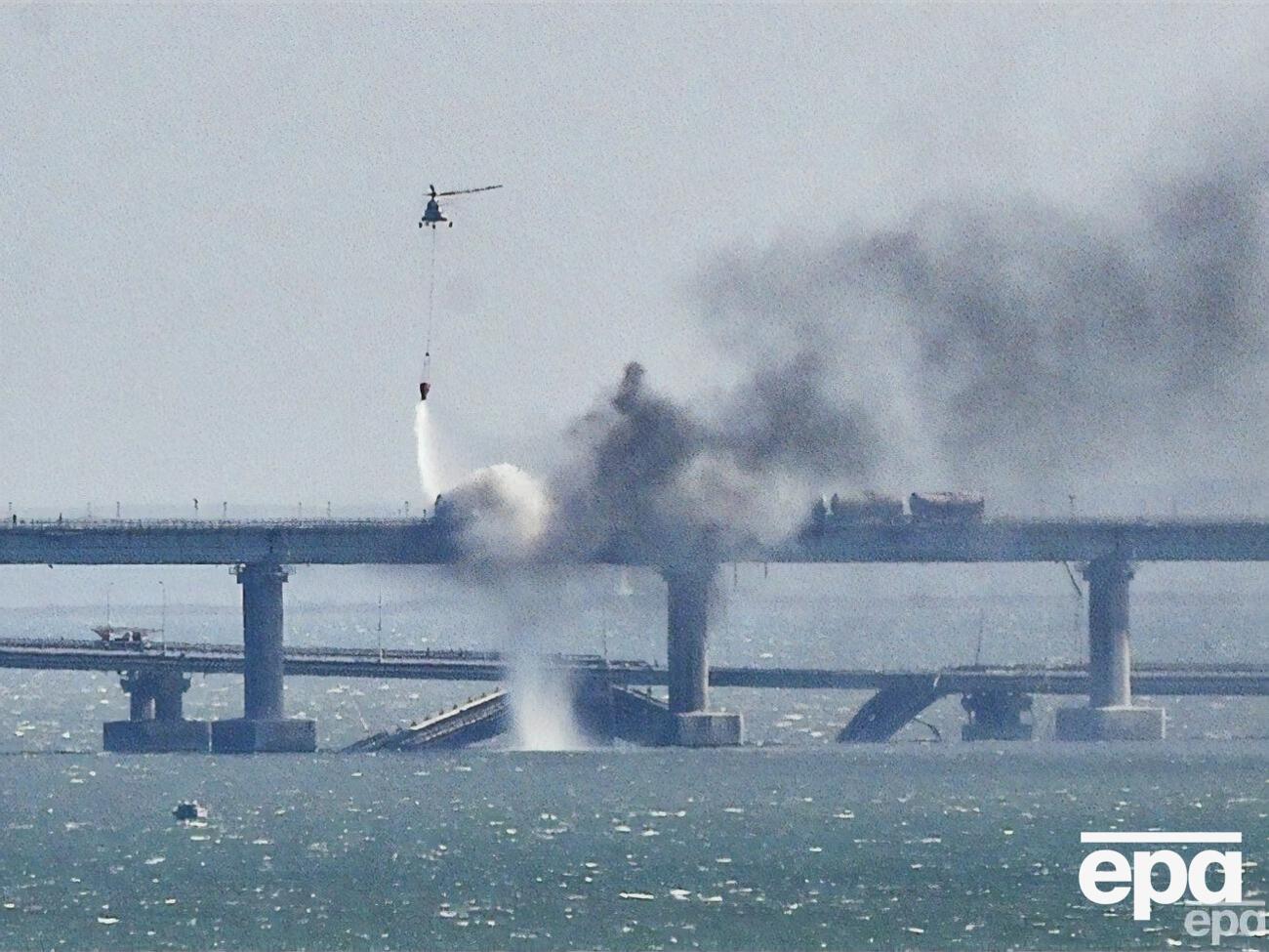 Вибух на Кримському мосту стався вранці 8 жовтня