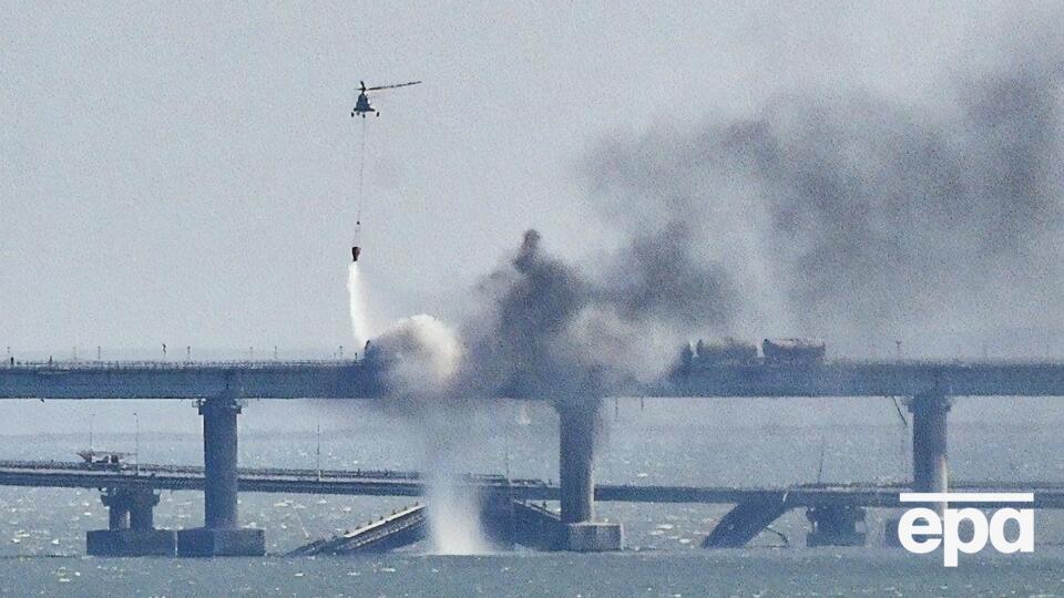 Вибух на Кримському мосту стався вранці 8 жовтня