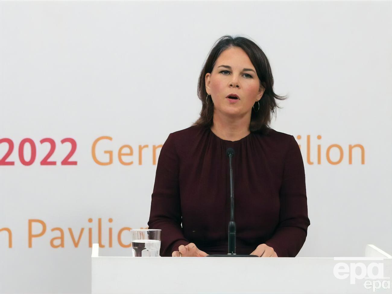 Бербок запевнила, що Німеччина й далі підтримуватиме українців