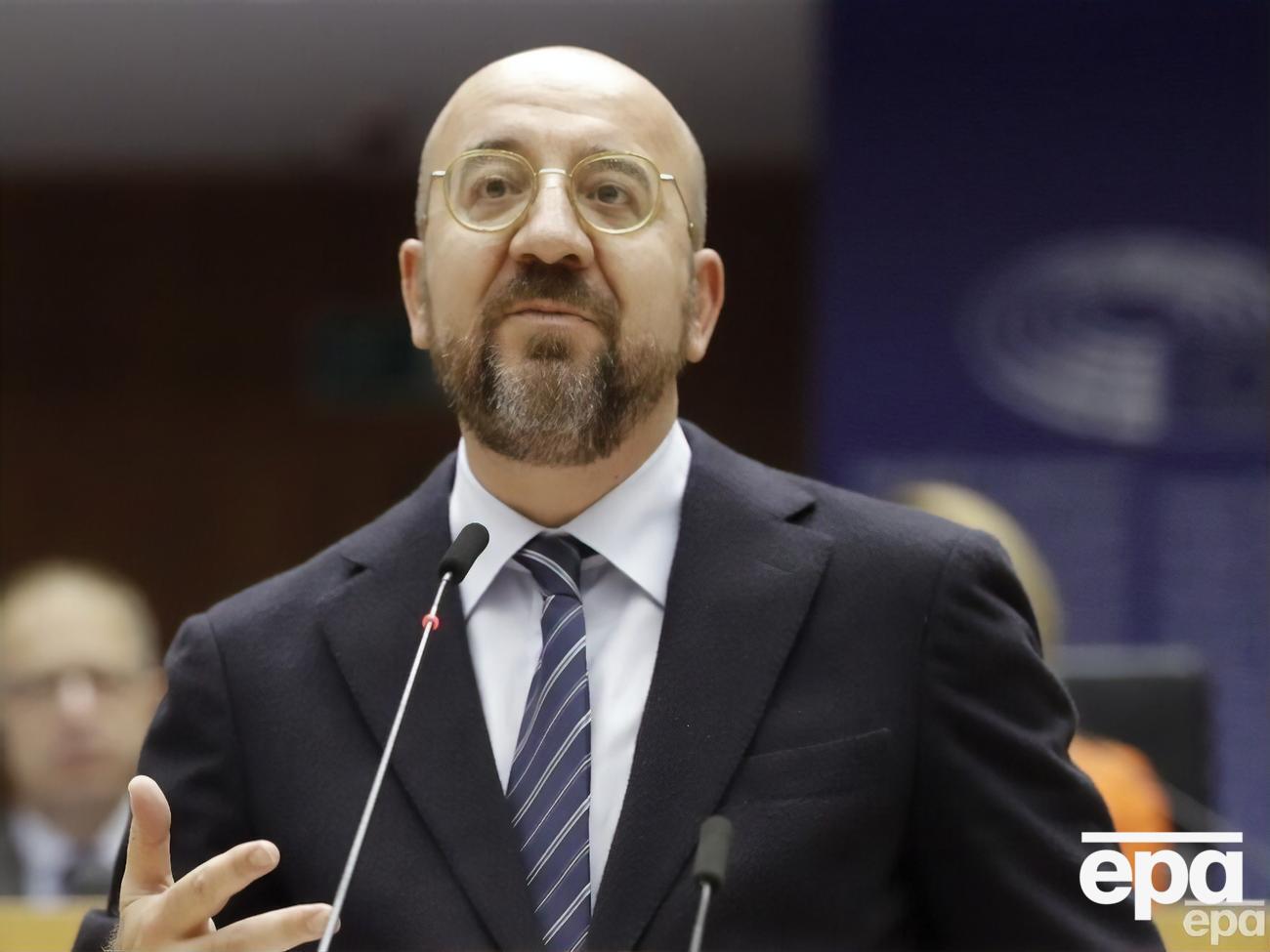 Мішель: Є агресор&nbsp;&ndash; Кремль. І жертва&nbsp;&ndash; український народ