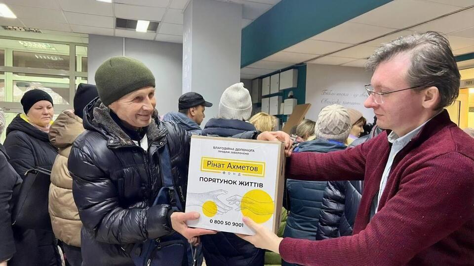 Всего за прошлый год гигиенические наборы от Фонда получили 40 тыс. мариупольцев
