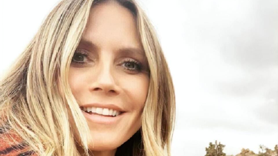 Клум показала, как отдыхает на природе