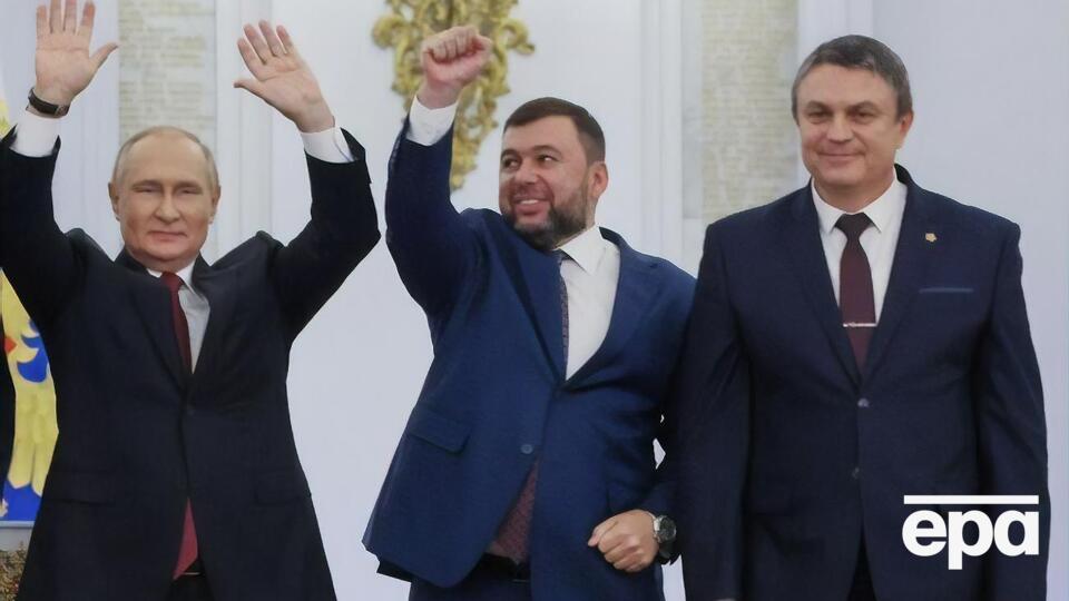 Уклавши із ватажками бойовиків "ЛДНР" незаконні "договори" щодо "приєднання" тимчасово окупованих українських територій, Путін повісив на Росію додатковий фінансовий тягар, уважають у британській розвідці