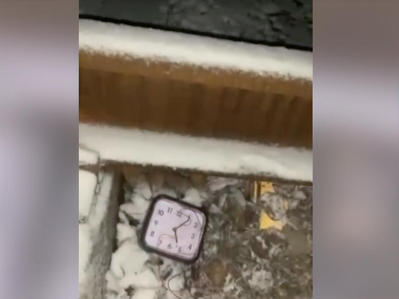 Гайдай разместил видео с рельсами