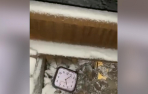 Гайдай разместил видео с рельсами