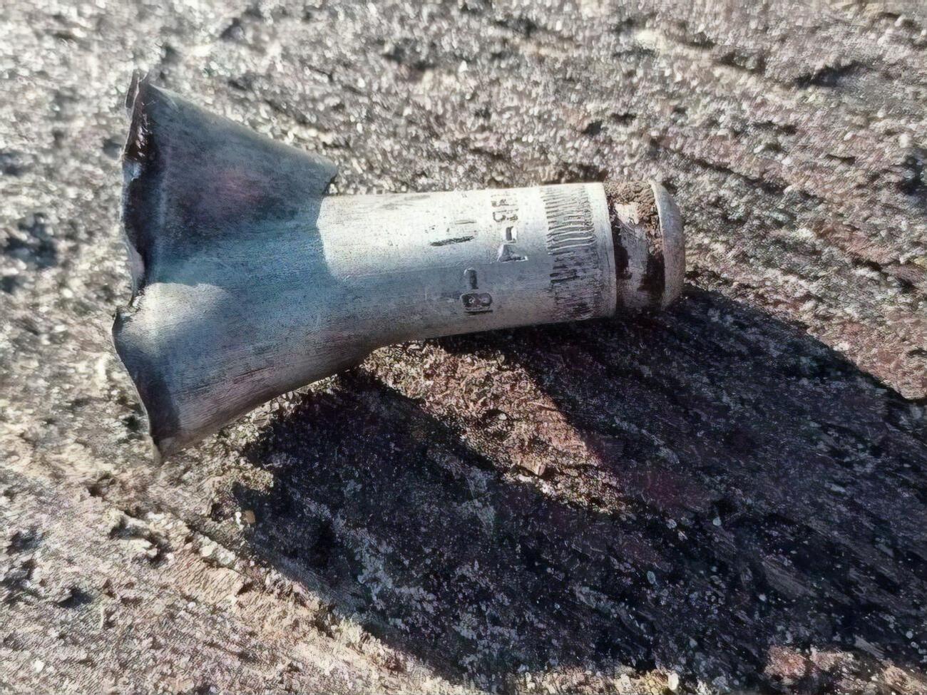 Живицкий показал обломки российской взрывчатки