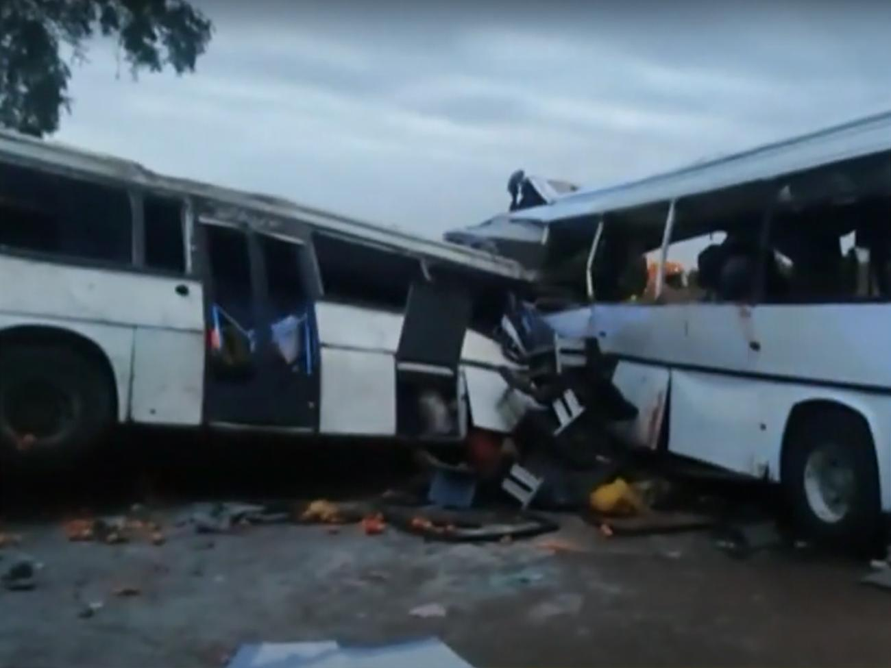 Авария случилась на магистральной трассе