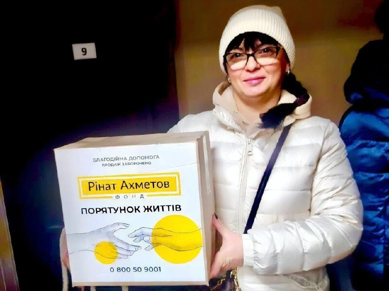 Всего за прошлый год гигиенические наборы от Фонда получили 40 тыс. мариупольцев