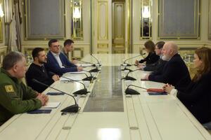 Тиммерманс и Зеленский встретились в Киеве сегодня