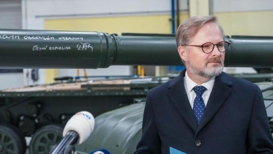 Фіала залишив на танку послання для українських військових