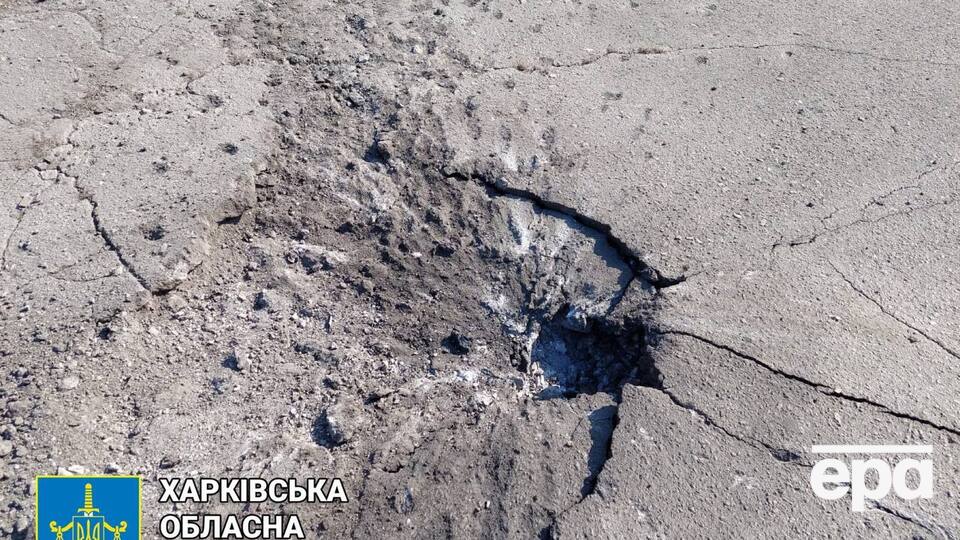 Под удар противника попала центральная площадь города