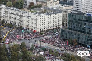 На митинг в Польше собралось около миллиона человек