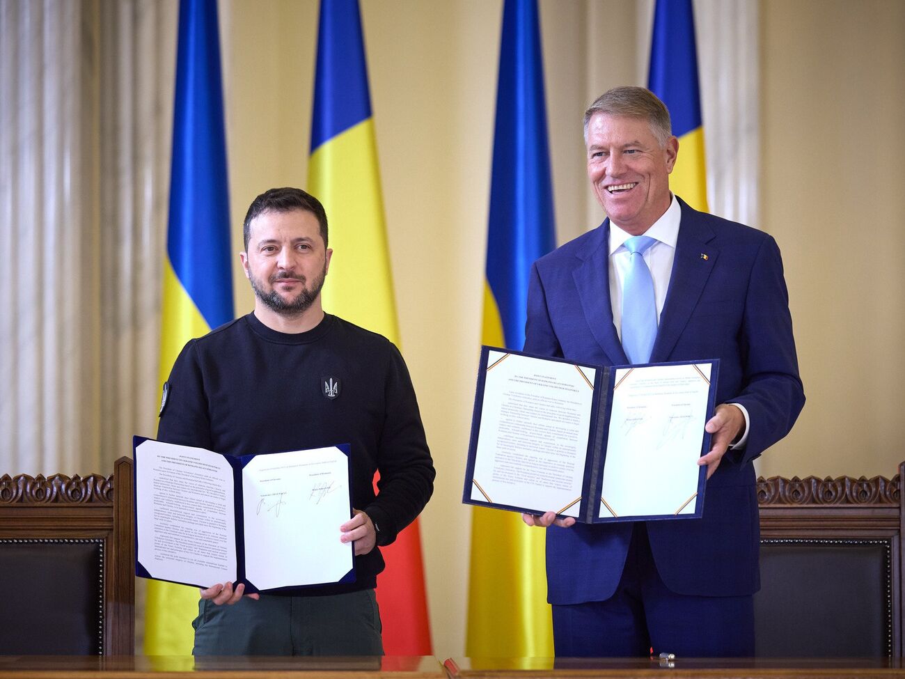 Зеленський і Йоганніс підписали спільну заяву