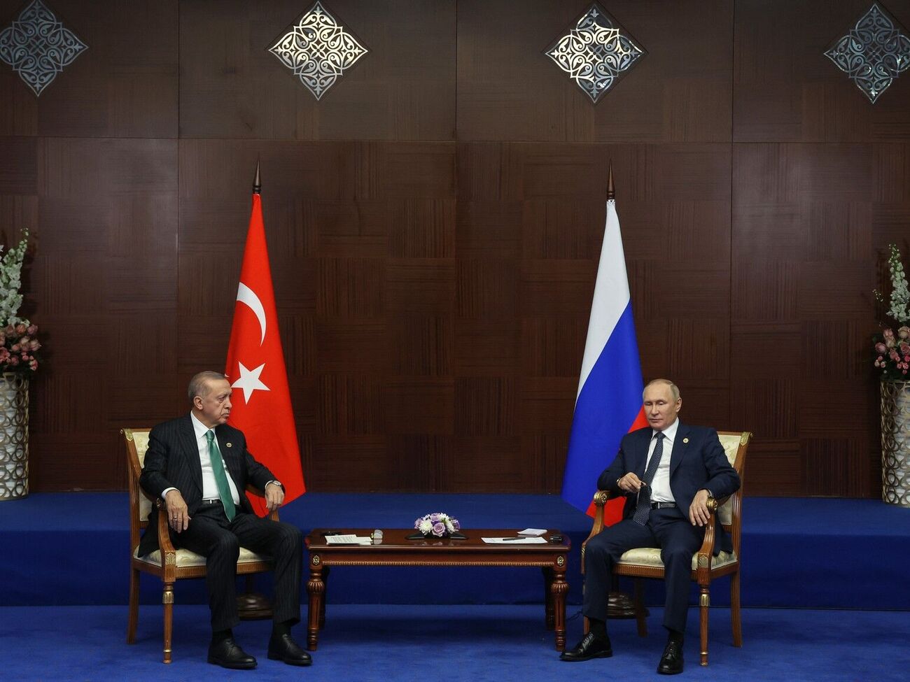 Эрдоган и Путин обсудили эскалацию ситуации на Ближнем Востоке