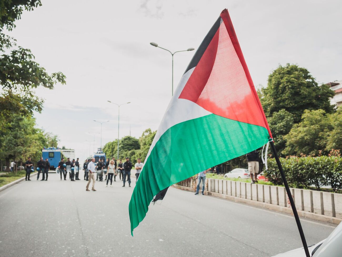 Потасовка произошла из-за флага Палестины у ученика