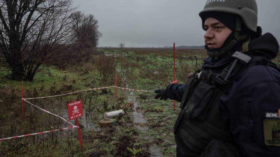 В Украине минами потенциально загрязнены около 170 тыс. гектаров