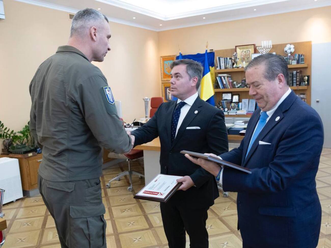 Кличко зазначив, що американські партнери засвідчили підтримку боротьби України Сполученими Штатами