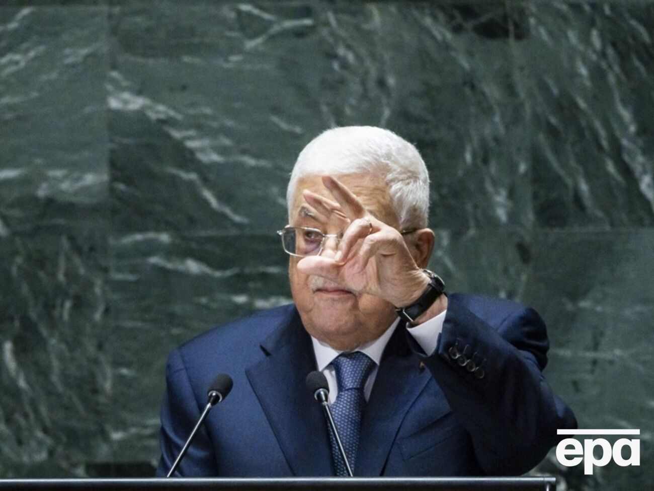 Аббас (на фото) 13 октября в Иордании проведет встречу с Блинкеном