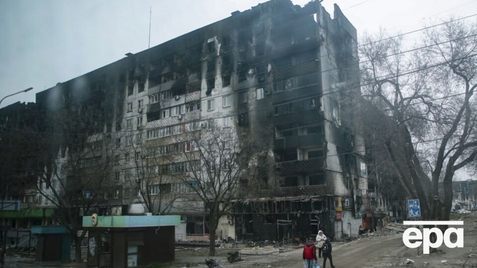 Москва о Мариуполе: Могилы были в каждом дворе