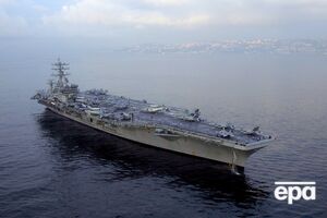 Остін наказав авіаносній ударній групі USS Dwight D. Eisenhower розпочати рух у Східне Середземномор'я