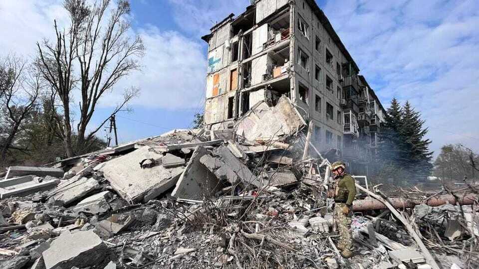 В Часовоярской общине повреждены три частных дома и две многоэтажки