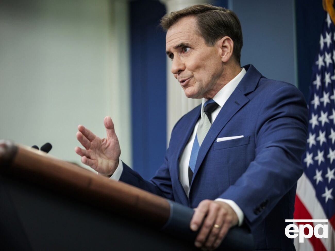 У США немає жодних планів чи намірів скеровувати американські війська для участі в конфлікті між Ізраїлем і ХАМАС, зазначив Кірбі