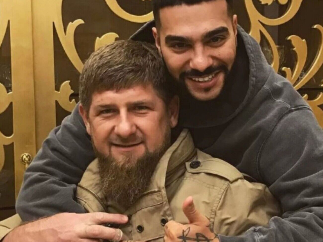 Кадыров (слева) и Тимати поддержали войну РФ против Украины
