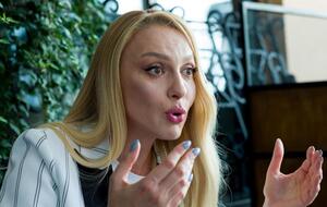 Полякова: Все, чего мне захотелось в тот момент, когда я увидела лицо Зеленского, – просто прижать к себе