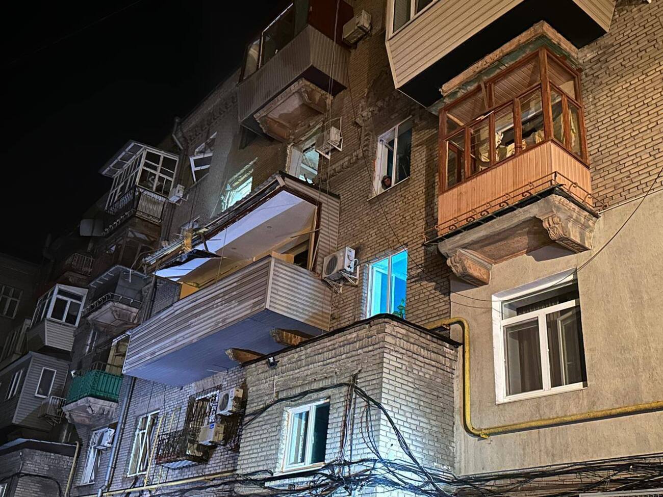 В ОВА показали последствия ночных ракетных ударов по Запорожью