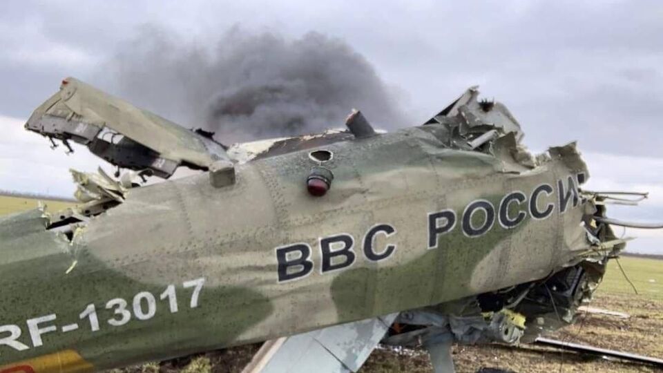У окупантів, за офіційними даними Генштабу, стало менше на шість гелікоптерів